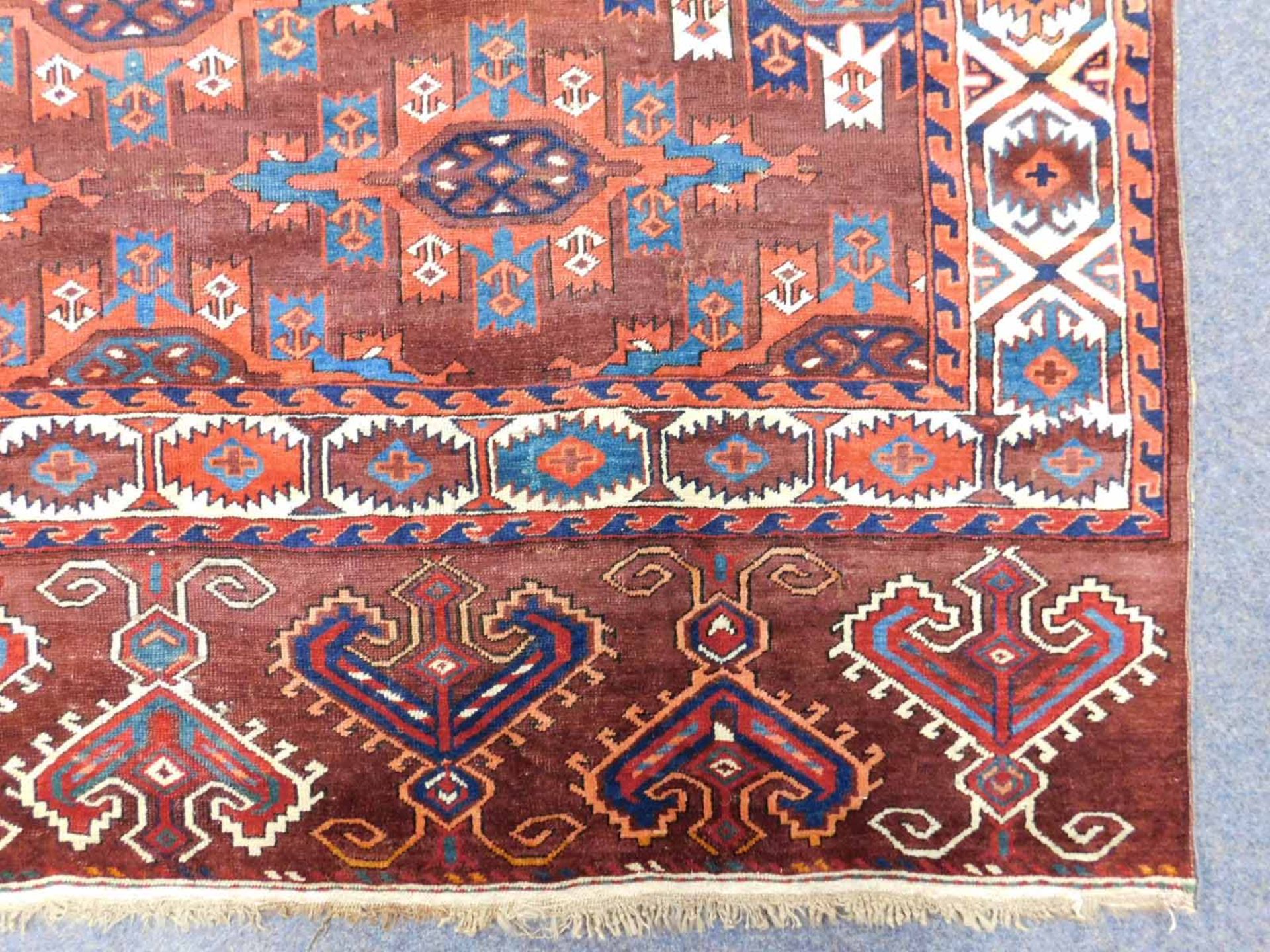 Yomut Hauptteppich. Turkmenistan. Antik. - Bild 18 aus 18