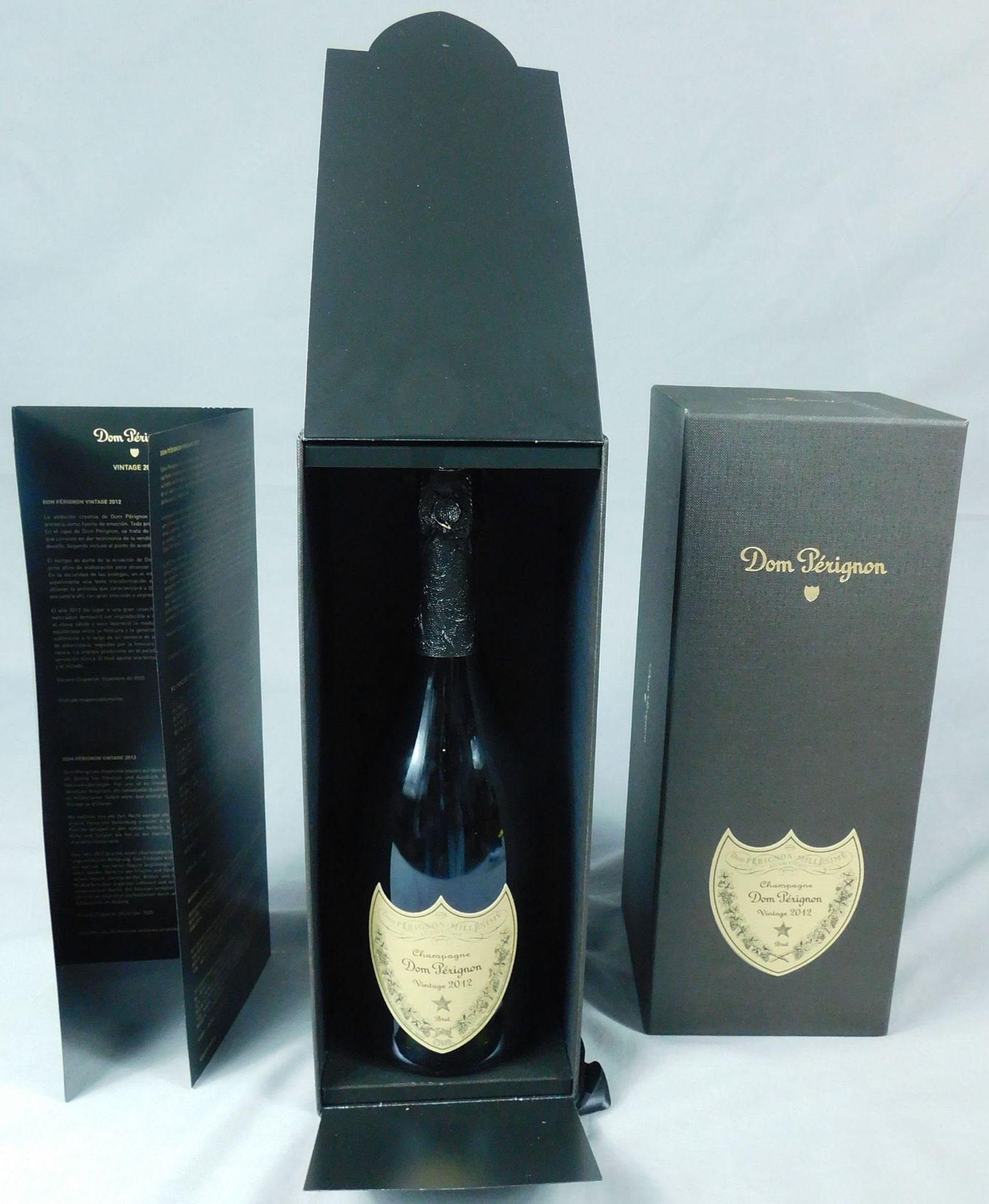Champagner. Don Perignon. Vintage 2012.