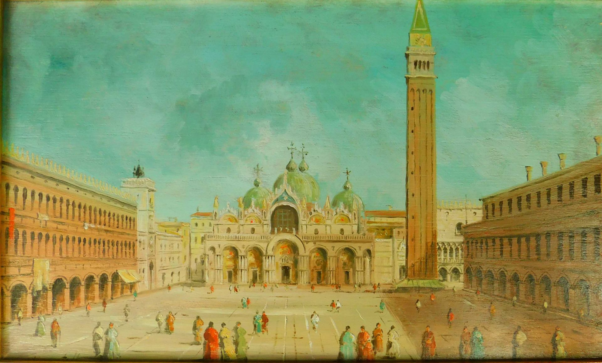 LUCATELLO (XIX - XX). 2 Veduten. Venedig. - Bild 6 aus 12