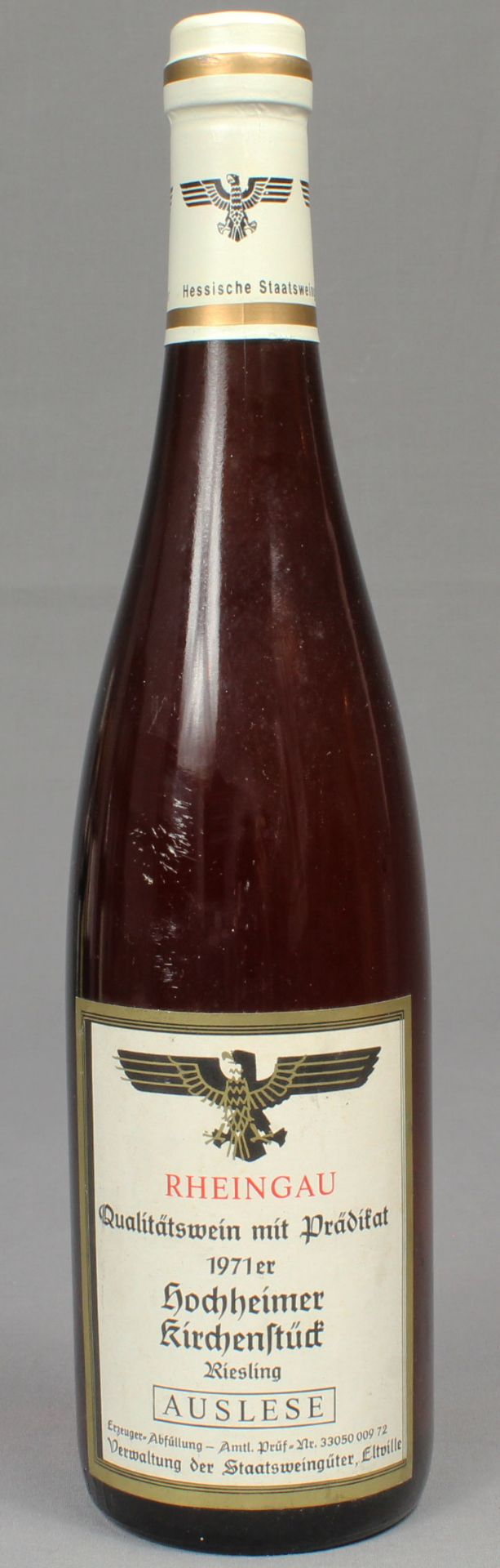 1971 Hochheimer Kirchenstück. Riesling Auslese.