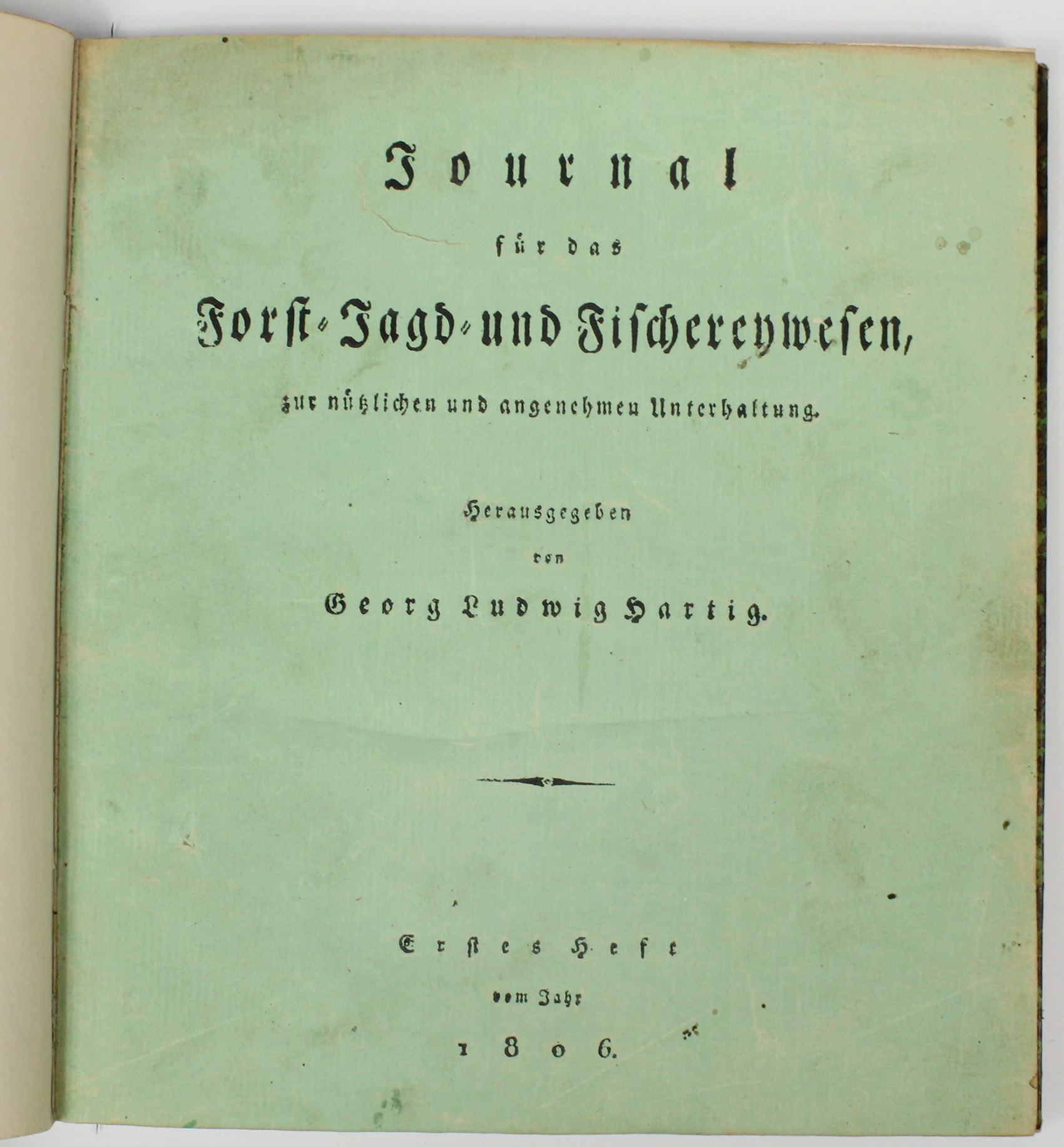 Journal. 4 Bände (Hefte). 1806.