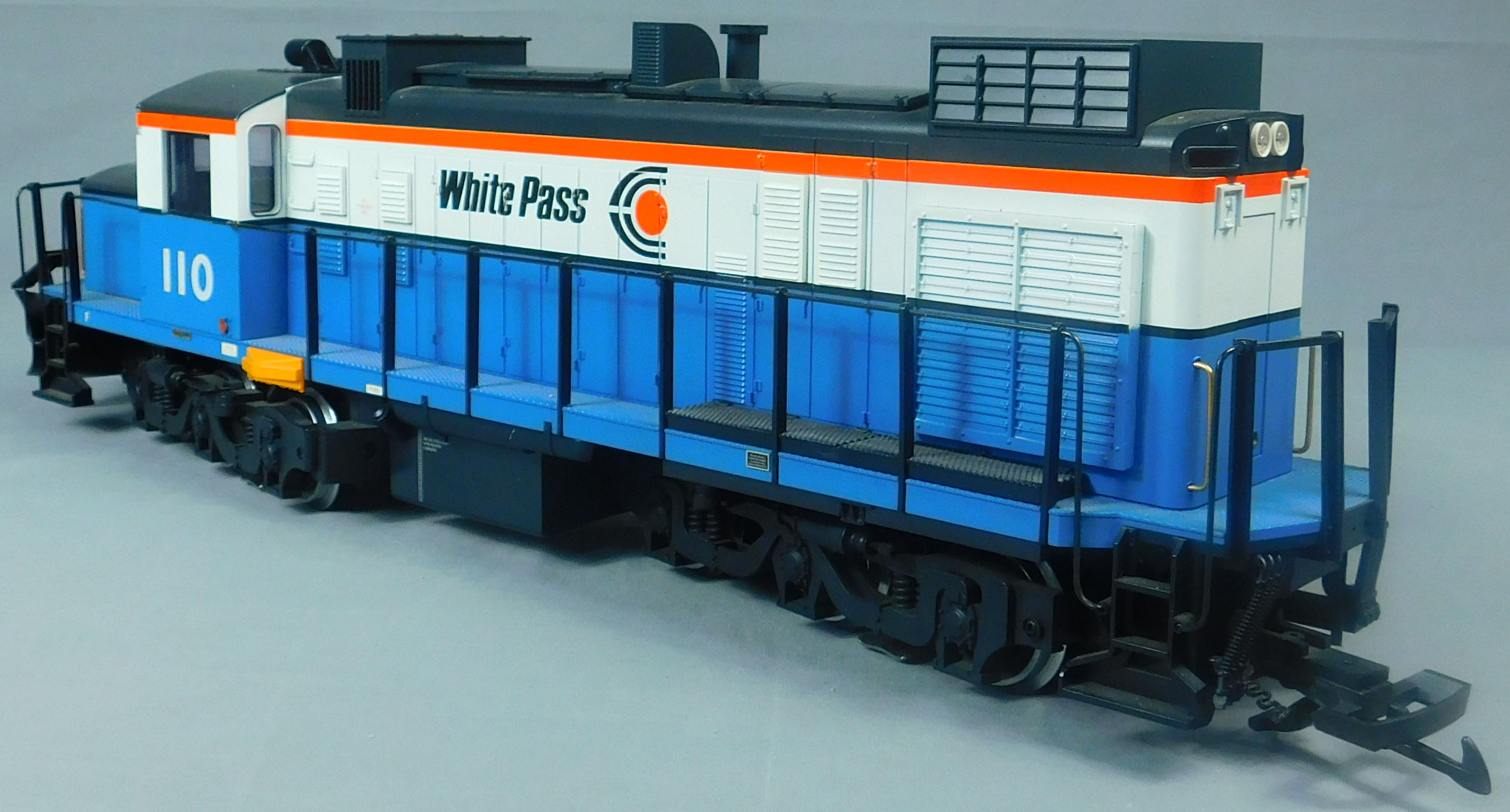 WHITE PASS Diesel Lokomotive. "Lehmann Gross Bahn  LGB". - Bild 3 aus 10