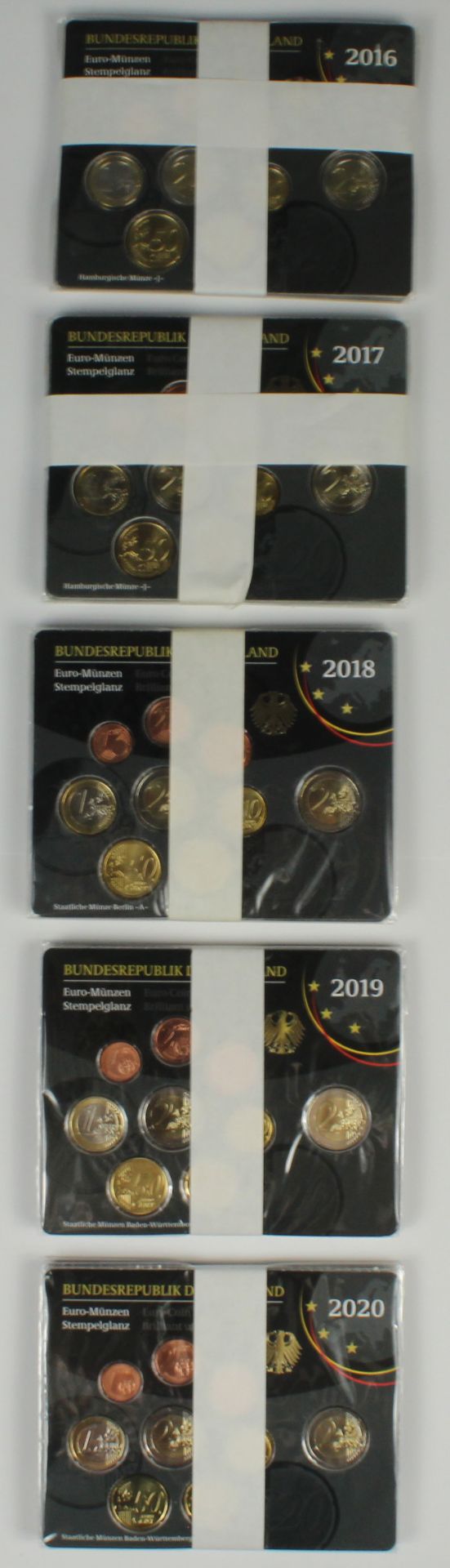 Euro-Münzen 2006-2020. - Image 7 of 9