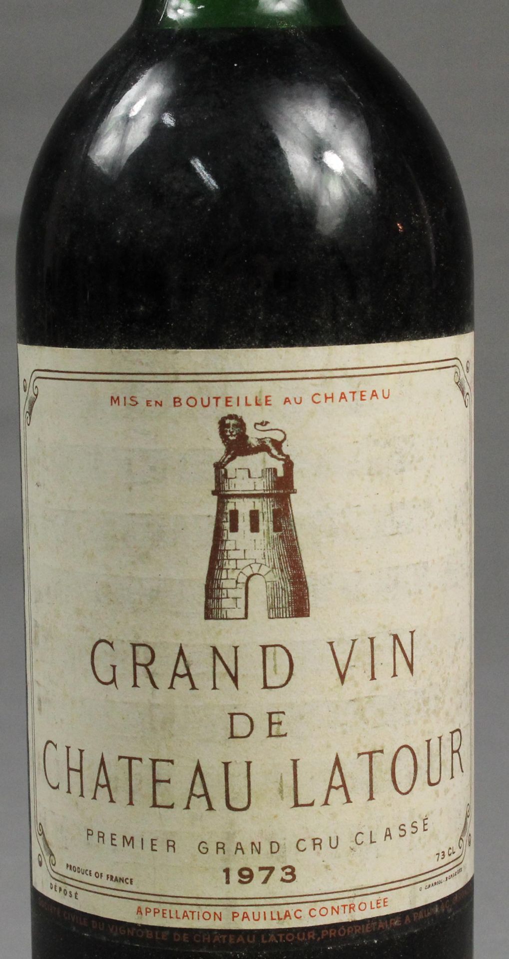 1973 Grand Vin de Chateau Latour. - Bild 2 aus 5