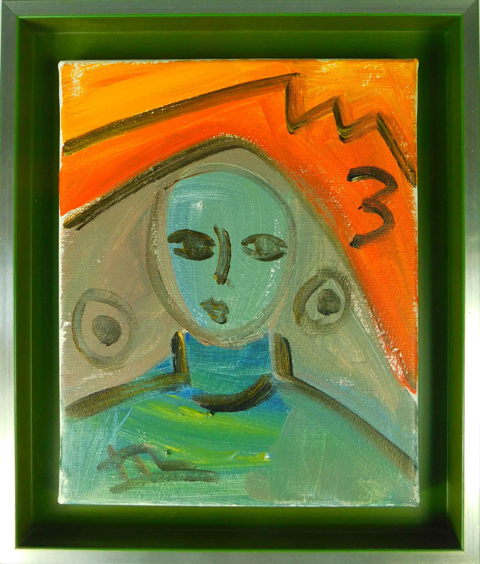 Hartmut RITZERFELD (1950 - 2024). Mädchen-Porträt. - Bild 4 aus 7