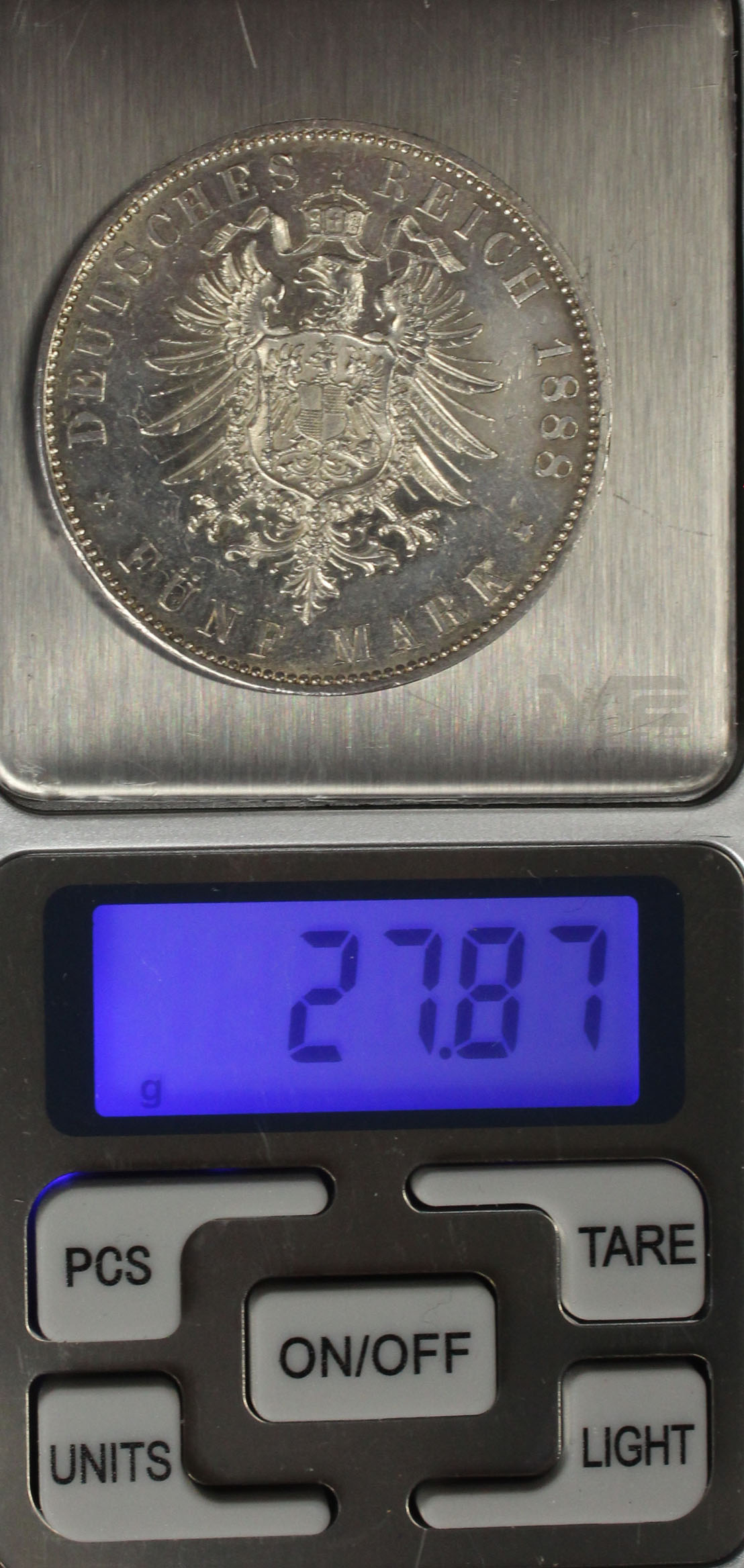 1 Silbermünze. 1888. - Bild 4 aus 4