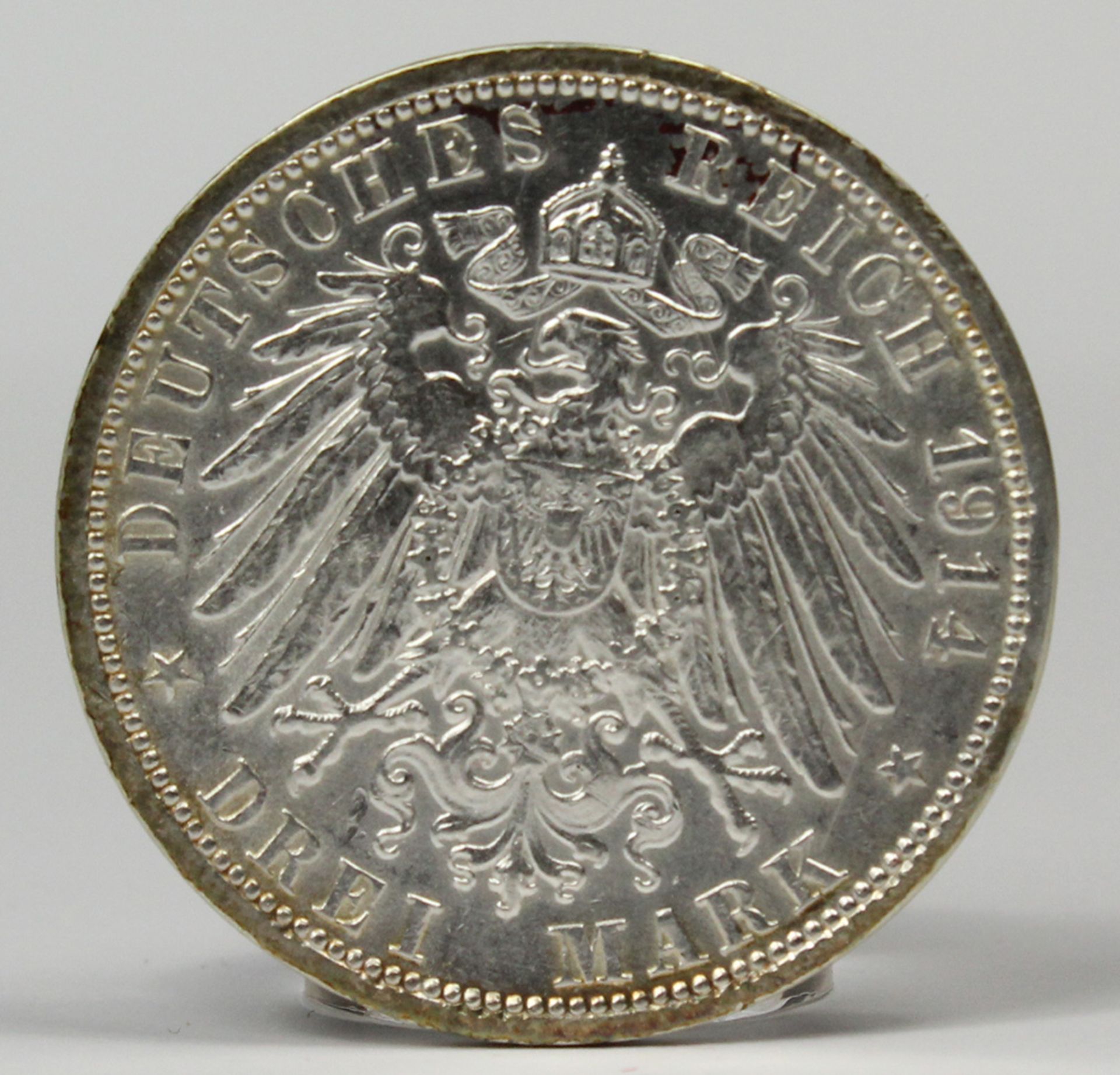 6 Silbermünzen. Deutsches Reich. - Bild 10 aus 17