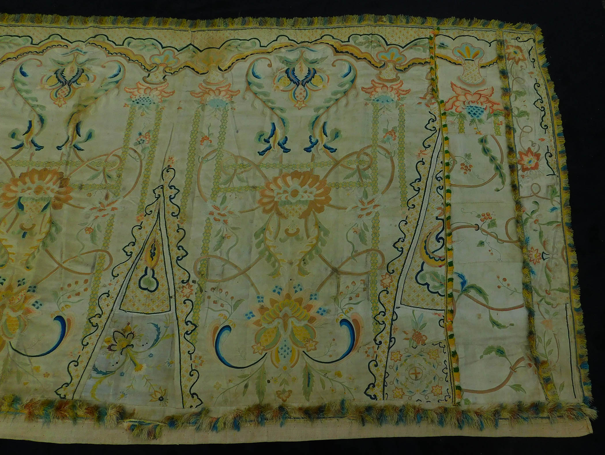Antipendium Liturgisches Textil. Seide. Barock. Antik. - Bild 3 aus 4