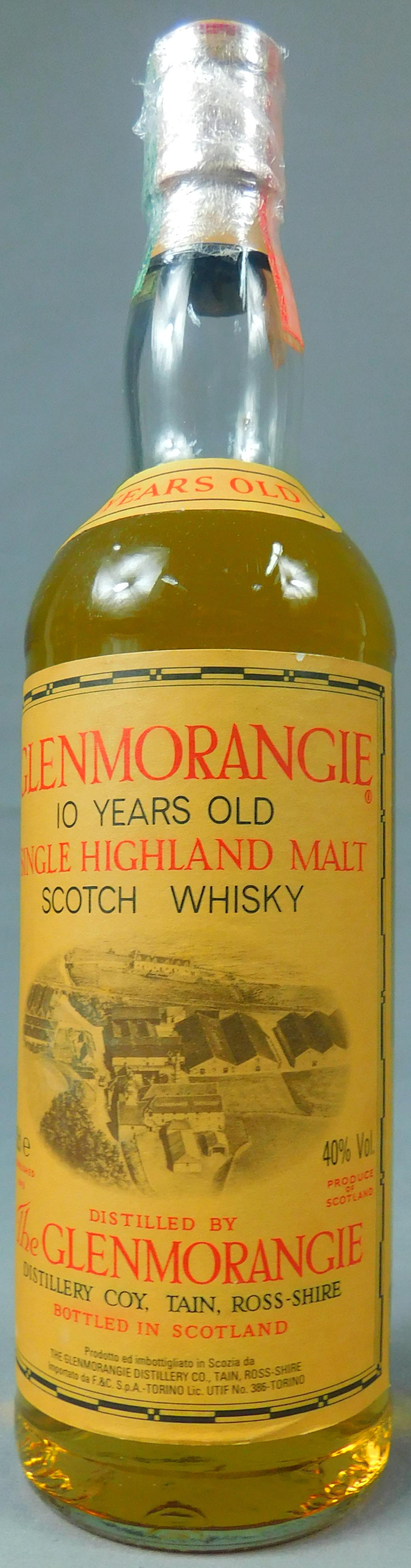 3 Flaschen Whiskey. "Glenmorange Single Highland" - Bild 9 aus 9