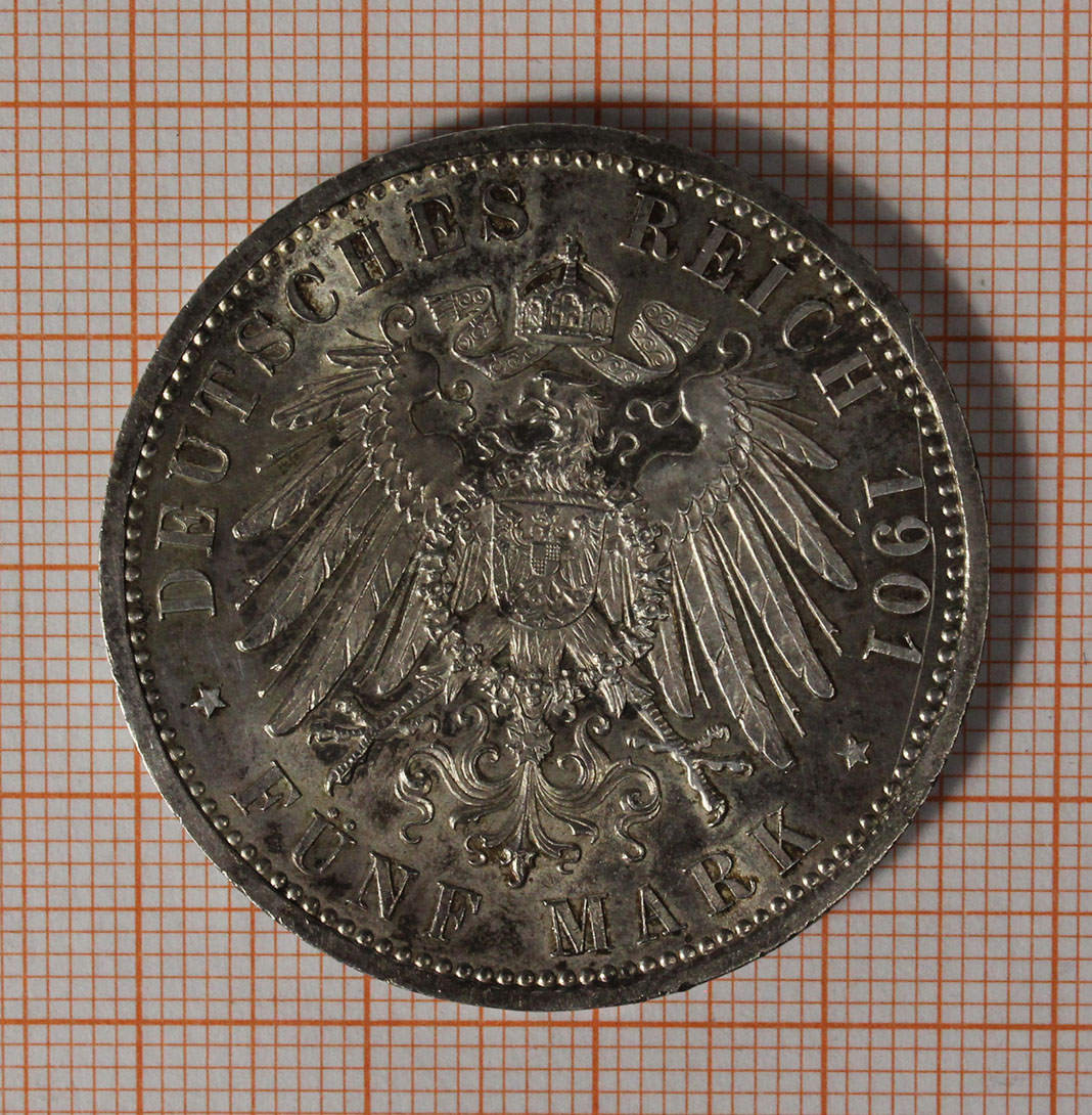 4 Silbermünzen. Deutsches Reich. - Bild 15 aus 20