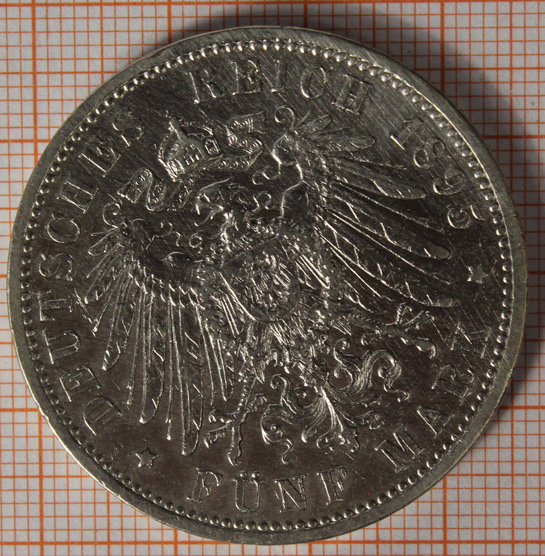 7 Silbermünzen. Deutsches Reich. - Bild 20 aus 20