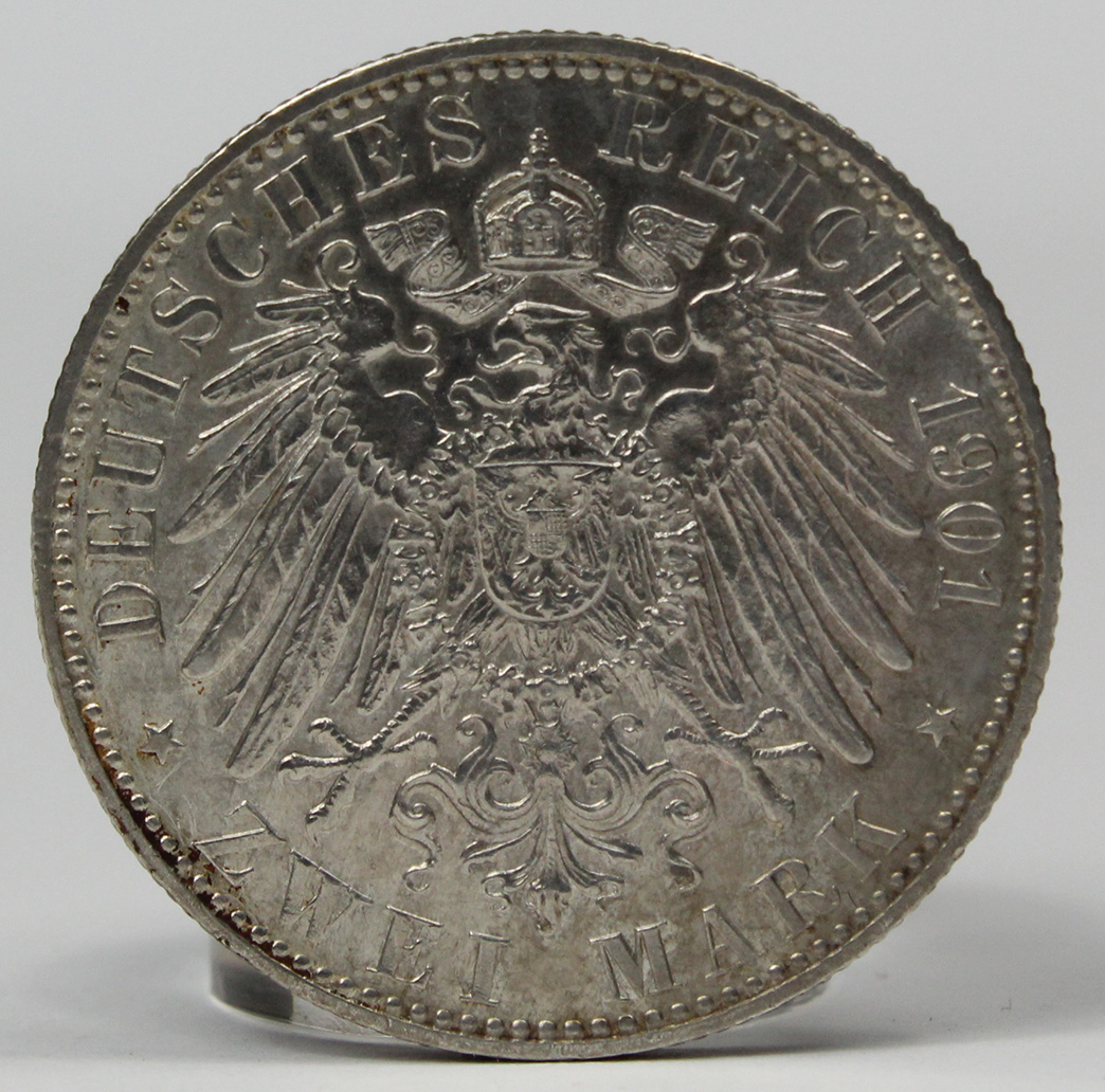 4 Silbermünzen. Deutsches Reich. - Bild 5 aus 20