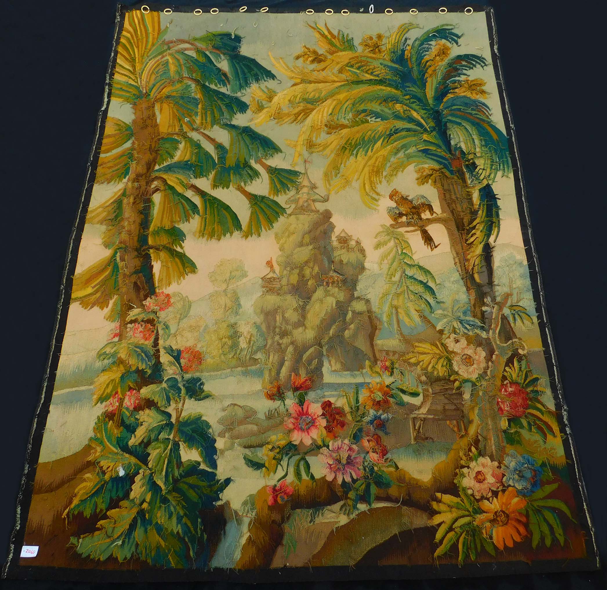 Aubusson. Tappiserie. Wandteppich. Antik. - Image 5 of 5