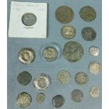 19 Münzen des 17. und 18. Jahrhunderts.