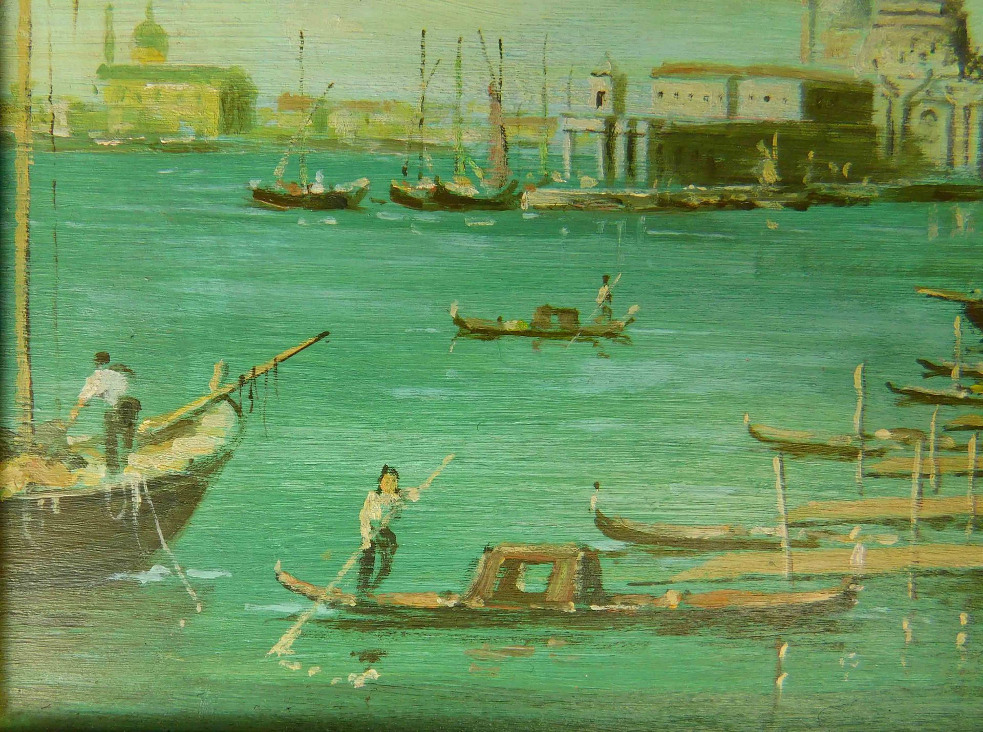 LUCATELLO (XIX - XX). 2 Veduten. Venedig. - Bild 4 aus 12