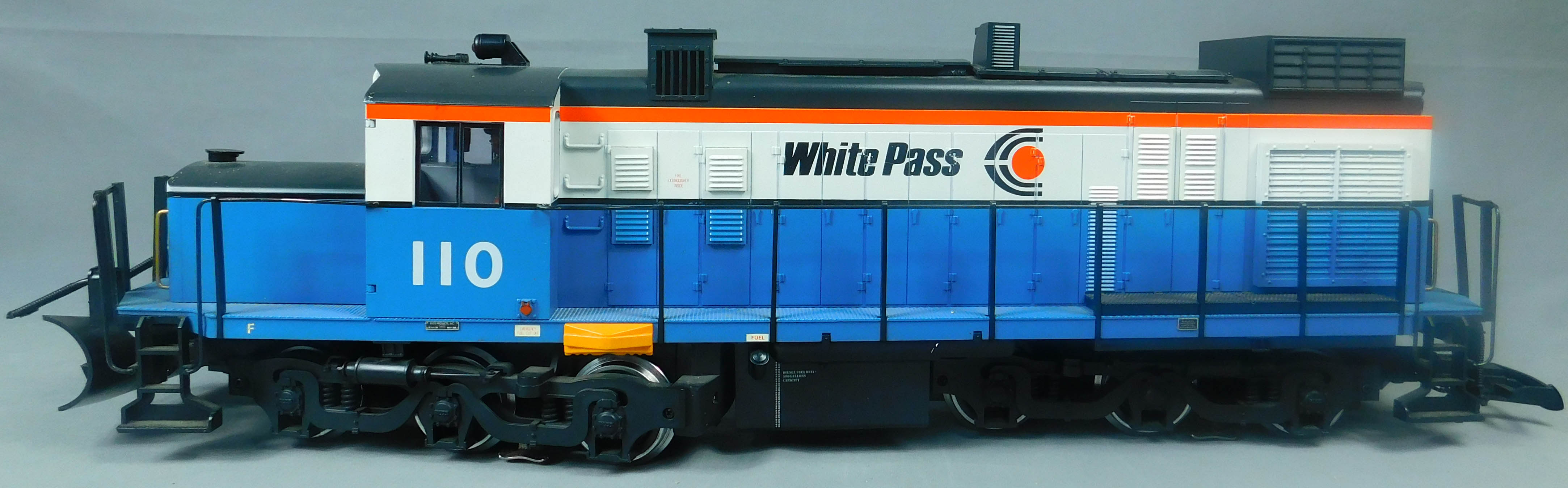 WHITE PASS Diesel Lokomotive. "Lehmann Gross Bahn  LGB". - Bild 2 aus 10