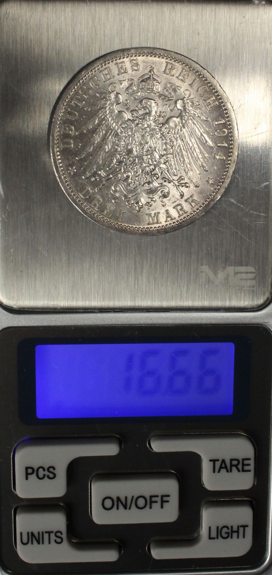6 Silbermünzen. Deutsches Reich. - Bild 15 aus 17