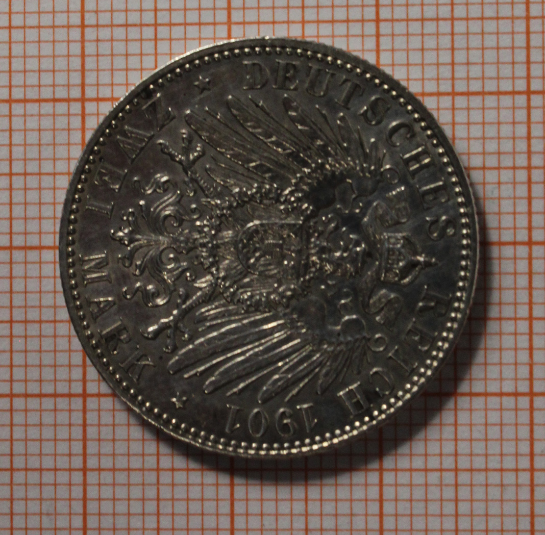 4 Silbermünzen. Deutsches Reich. - Bild 17 aus 20