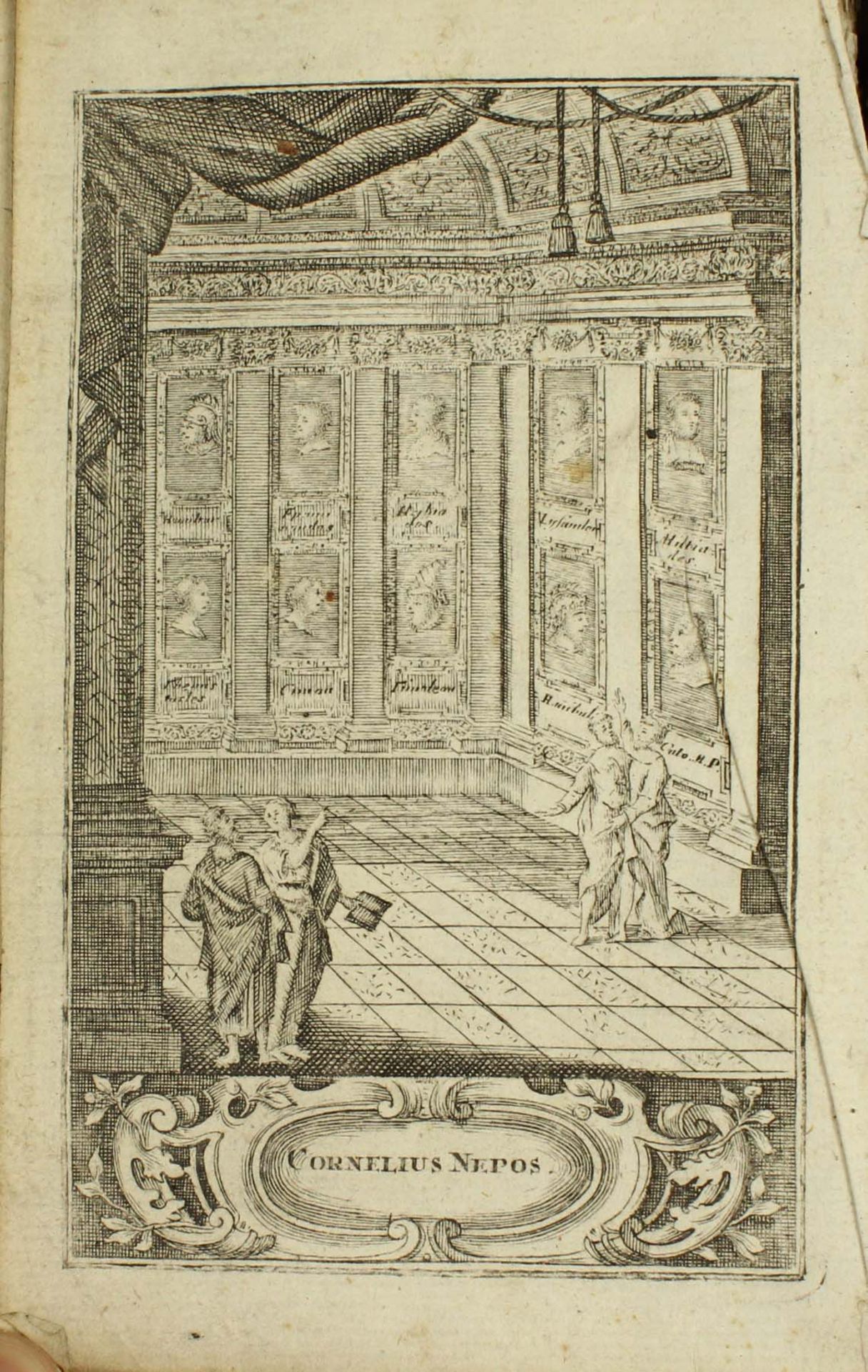 Cornelius Nepos. De vita excellentium imperatorum. 1733. - Image 2 of 12