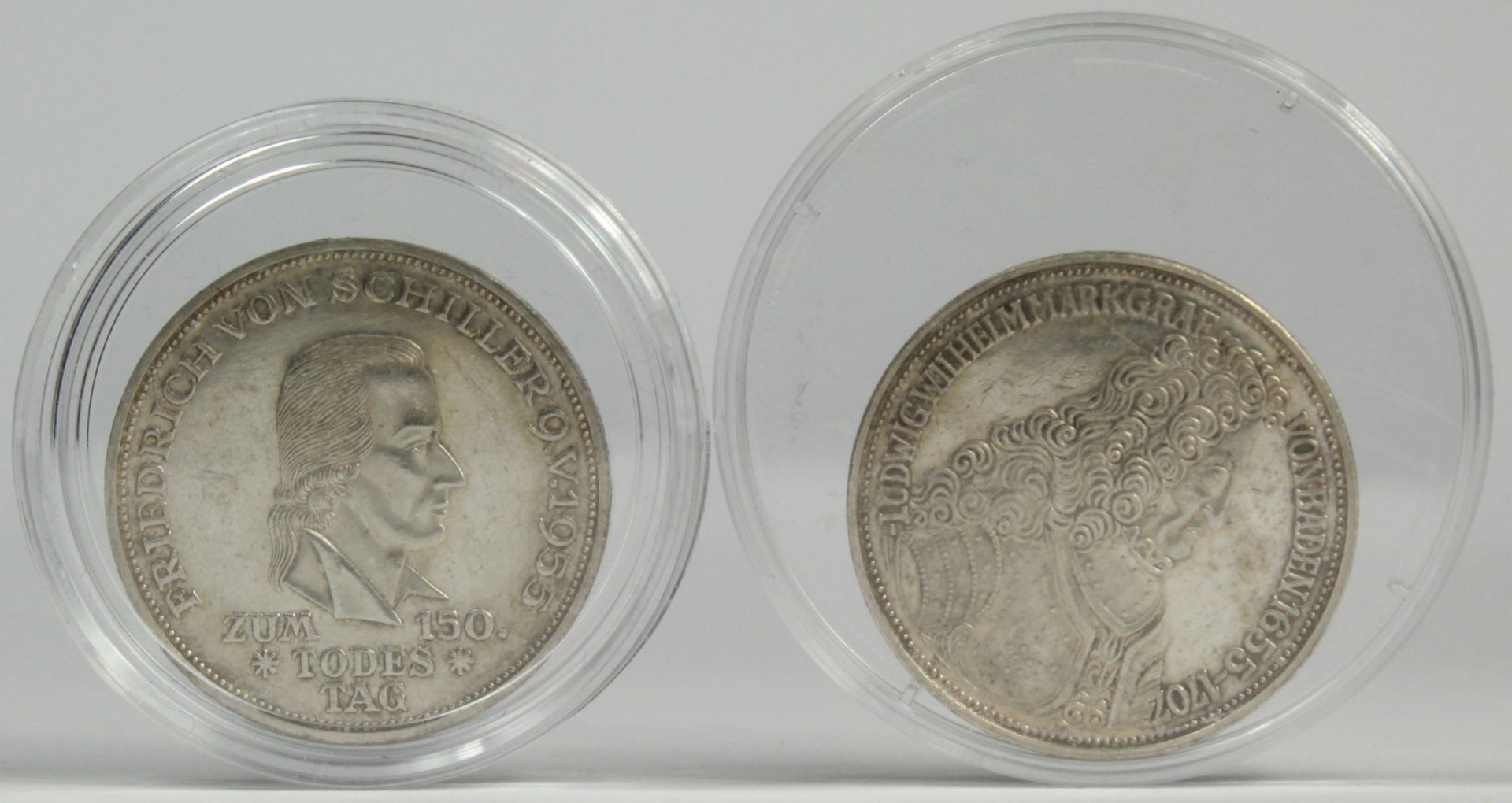 2 Silbermünzen. - Image 4 of 8