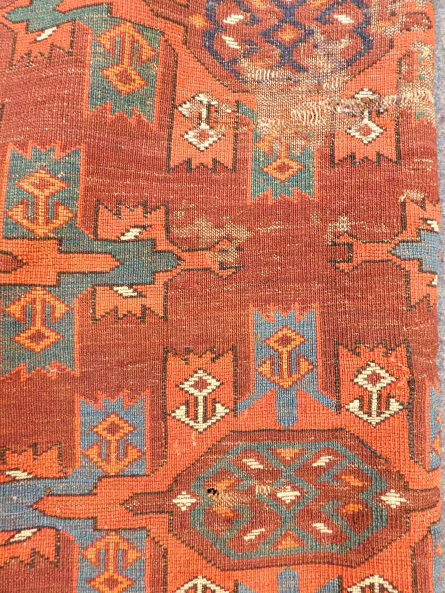 Yomut Hauptteppich. Turkmenistan. Antik. - Bild 5 aus 18