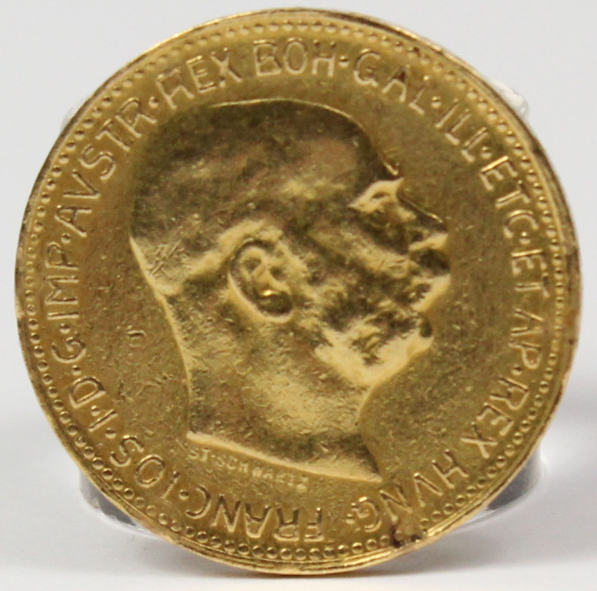 Goldmünze. 20 Kronen. Österreich. Kaiser Franz Joseph. 1915.