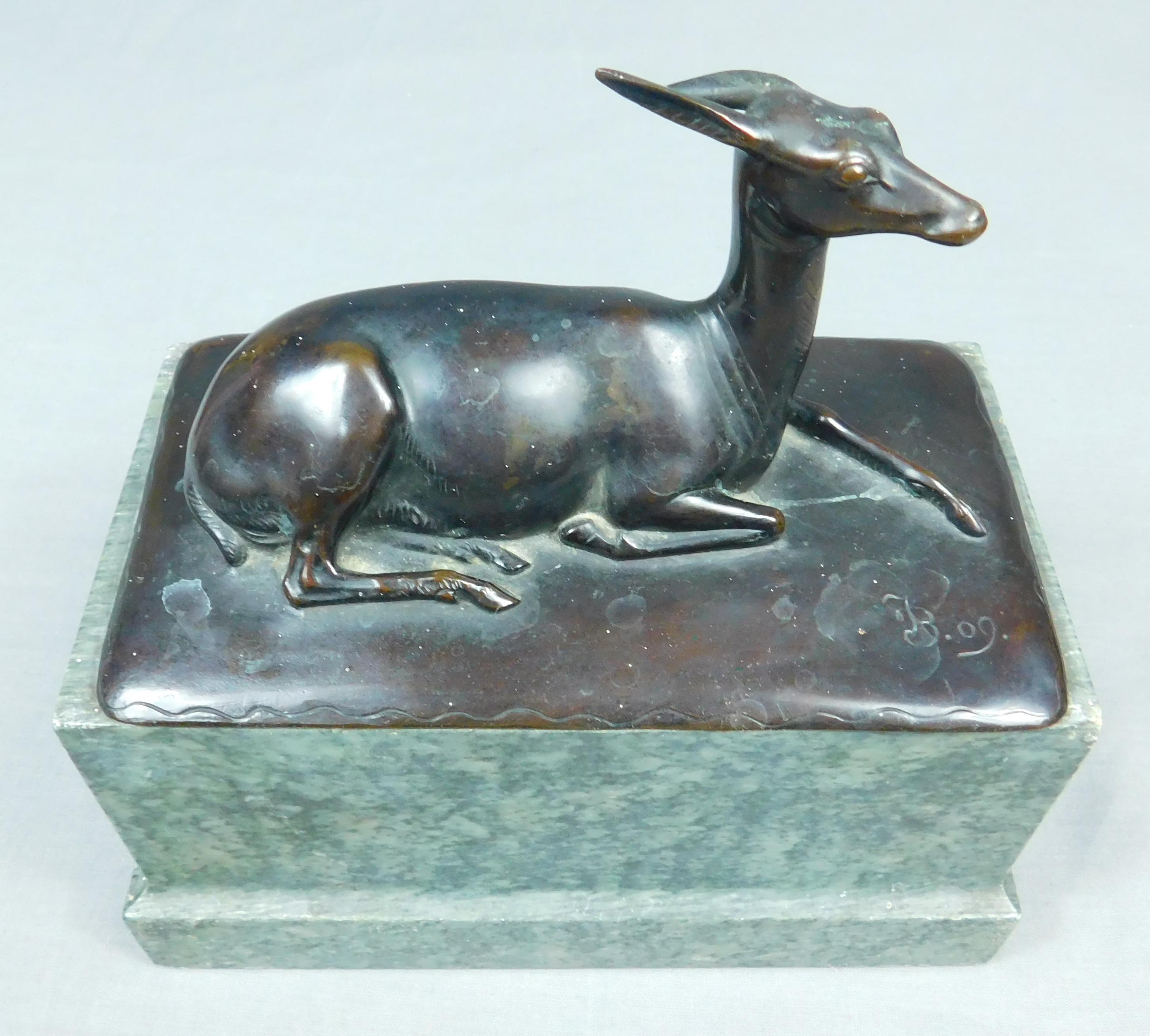 Fritz BEHN zugeschrieben (1878 - 1970). Antilope. - Image 2 of 10