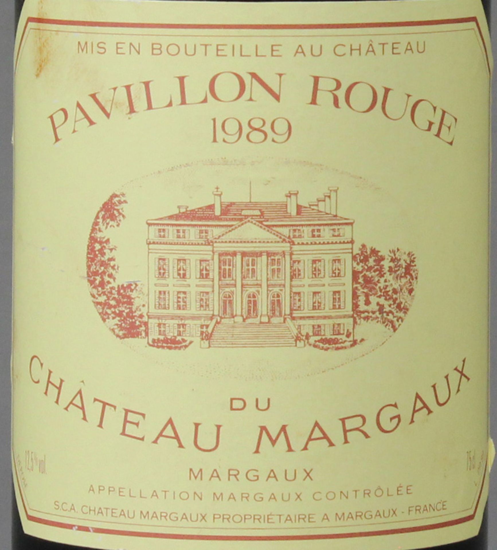 1989 Pavillon Rouge du Chateau Margaux, eine ganze Flache. - Image 2 of 3