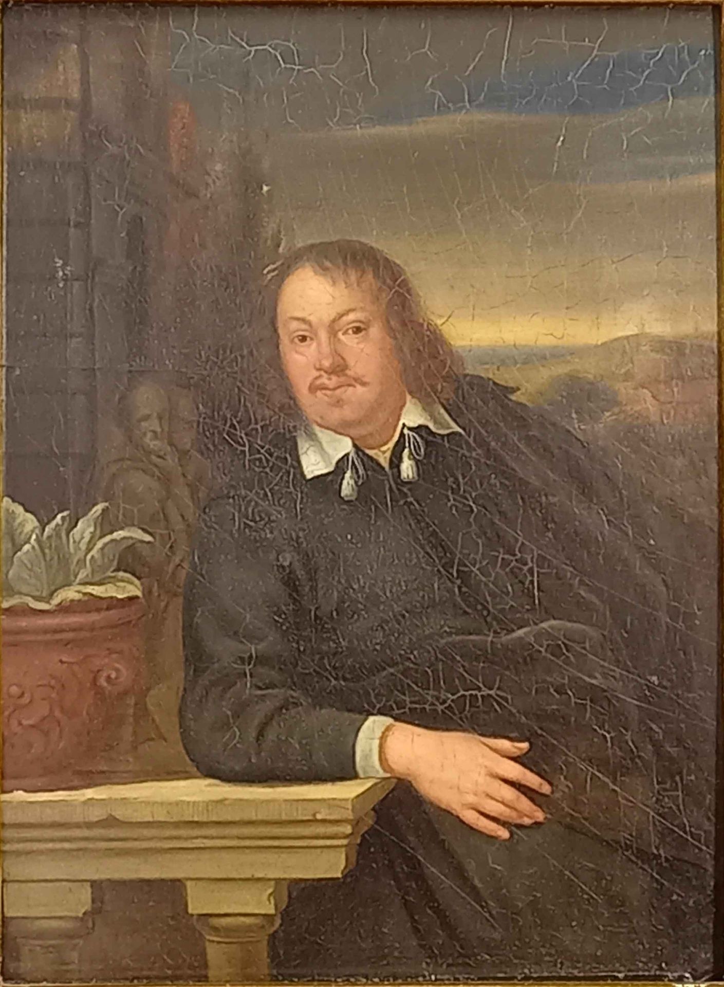 Johannes I VOLLEVENS (1649 - 1728) zugeschrieben. Halbportrait.