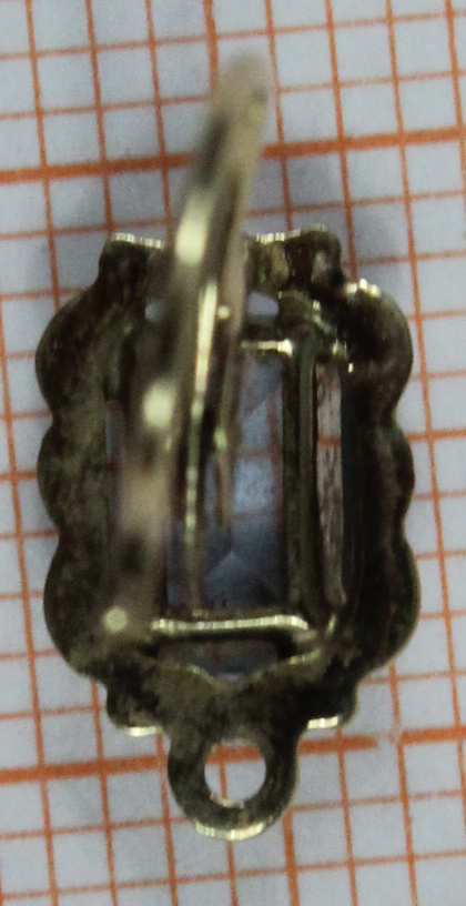 Ohrringe. Gold 333. Wohl Aquamarine. - Image 7 of 10