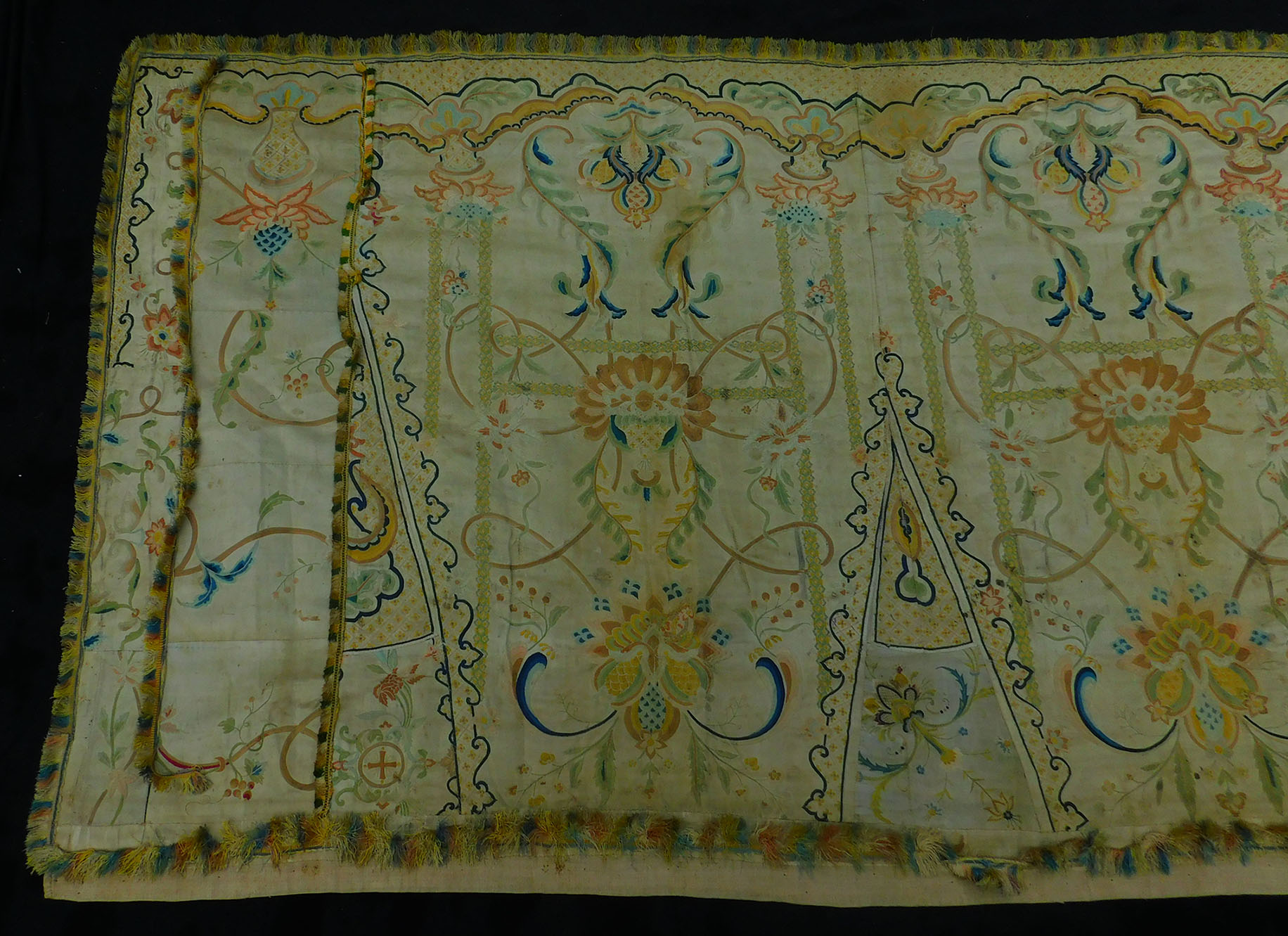 Antipendium Liturgisches Textil. Seide. Barock. Antik. - Bild 2 aus 4