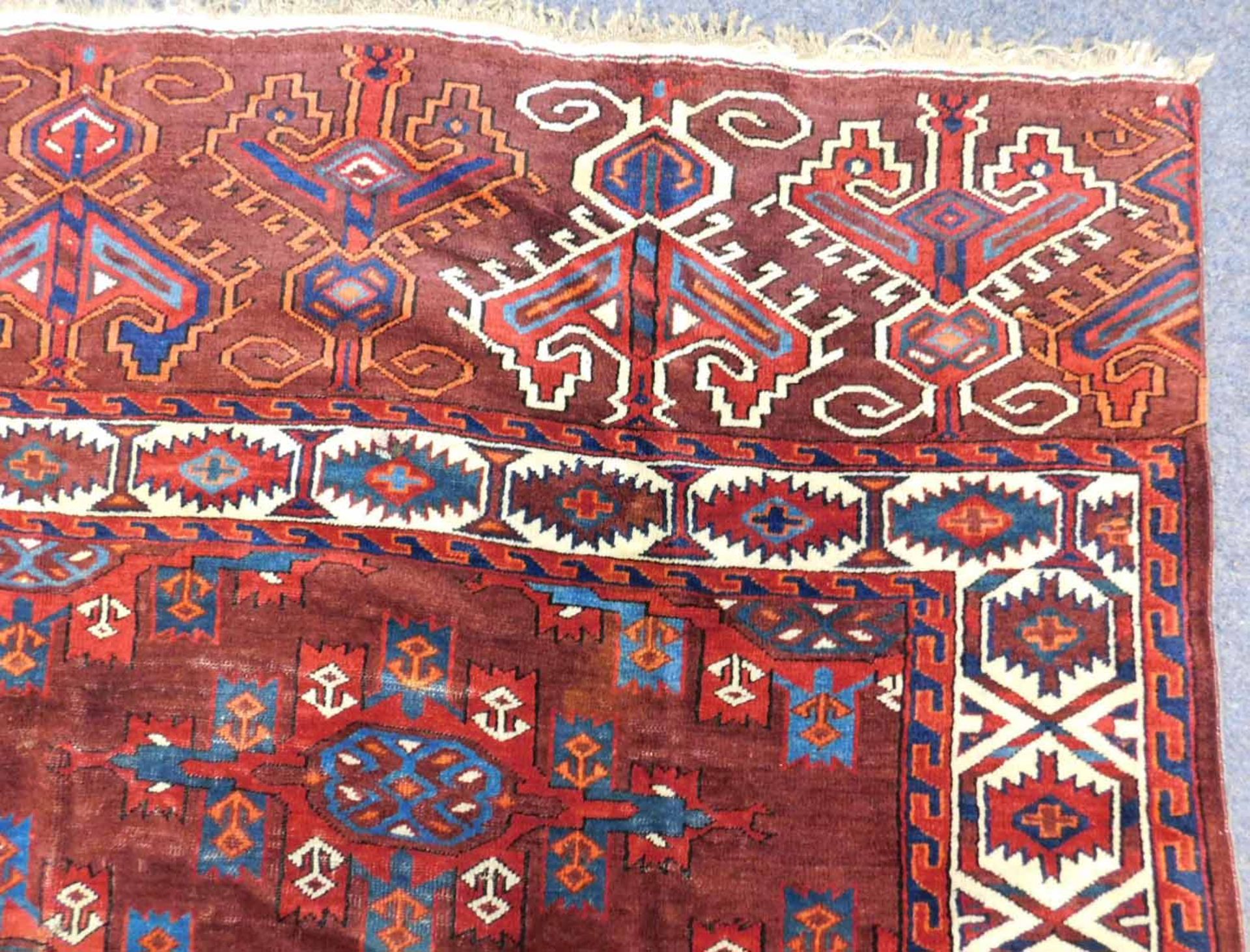 Yomut Hauptteppich. Turkmenistan. Antik. - Bild 9 aus 18