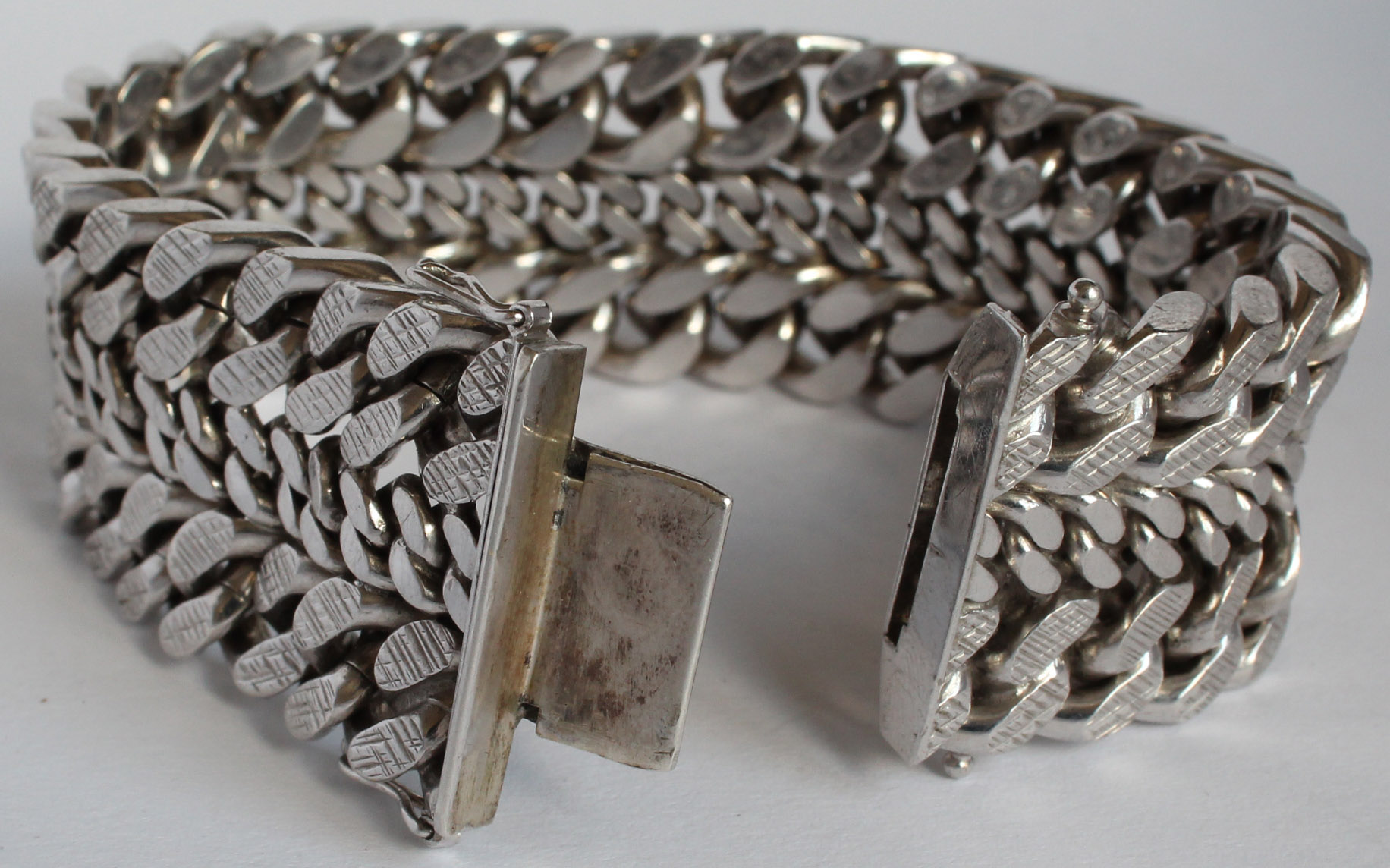 Schweres Armband Silber. - Image 4 of 8