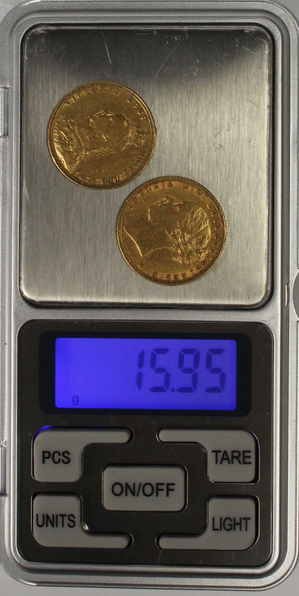 2x Sovereign Goldmünzen. 1872 und 1889. - Bild 4 aus 4