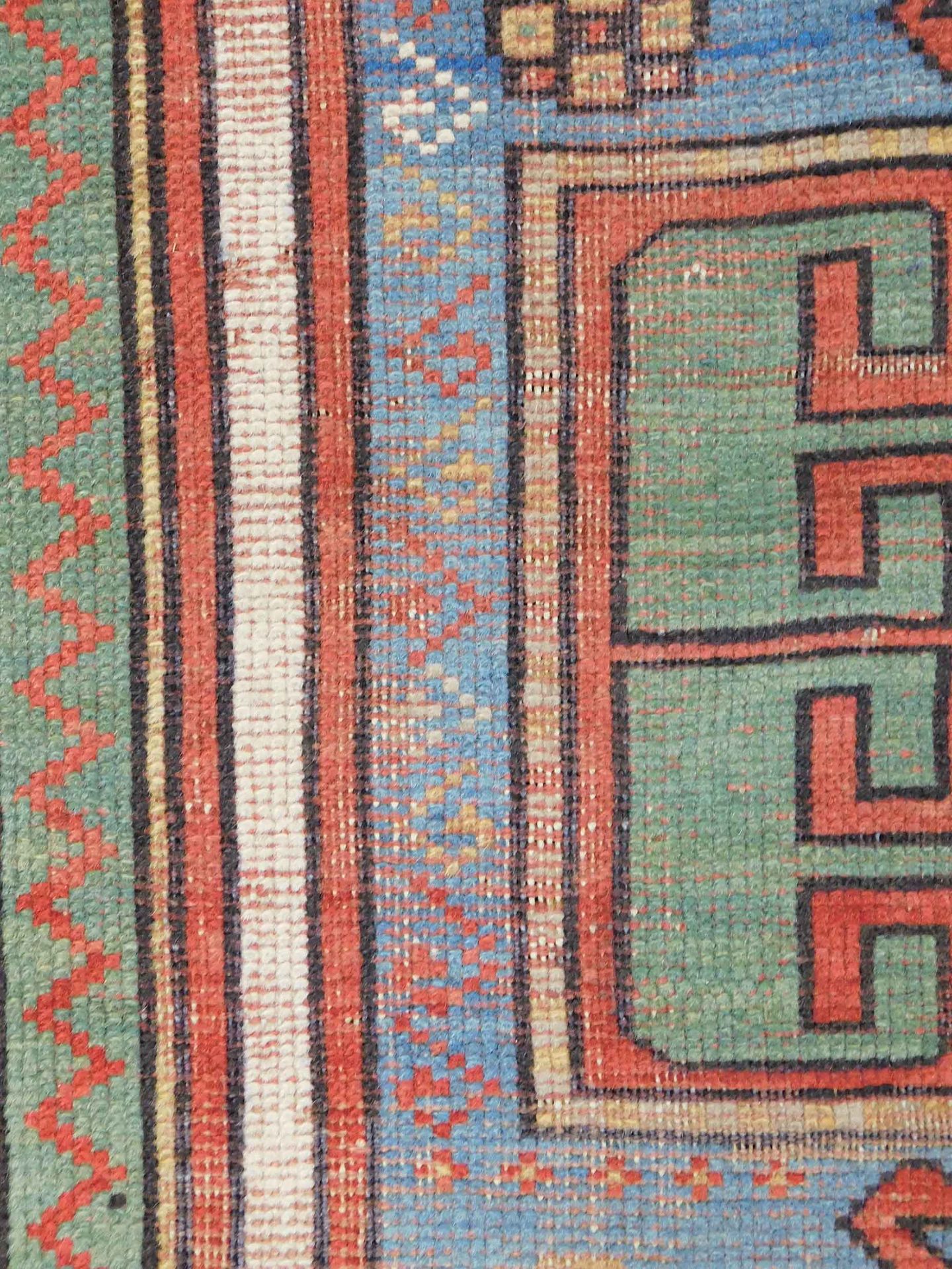 Kasak Teppich. Kaukasus. Antik. - Bild 7 aus 10