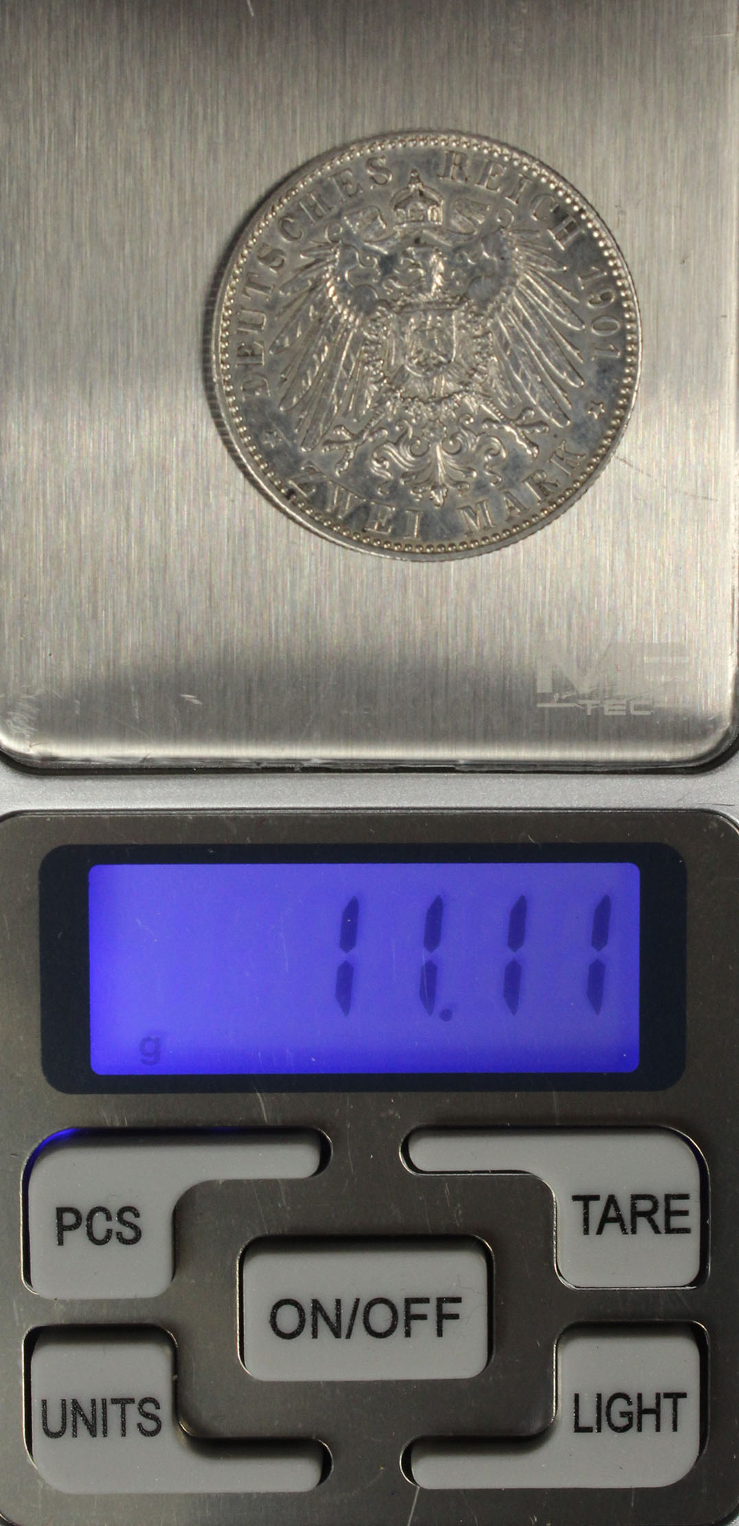 4 Silbermünzen. Deutsches Reich. - Bild 18 aus 20