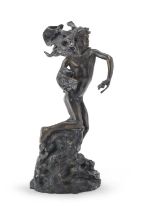 NEAPOLITAN BRONZE SCULPTURE 19th CENTURY