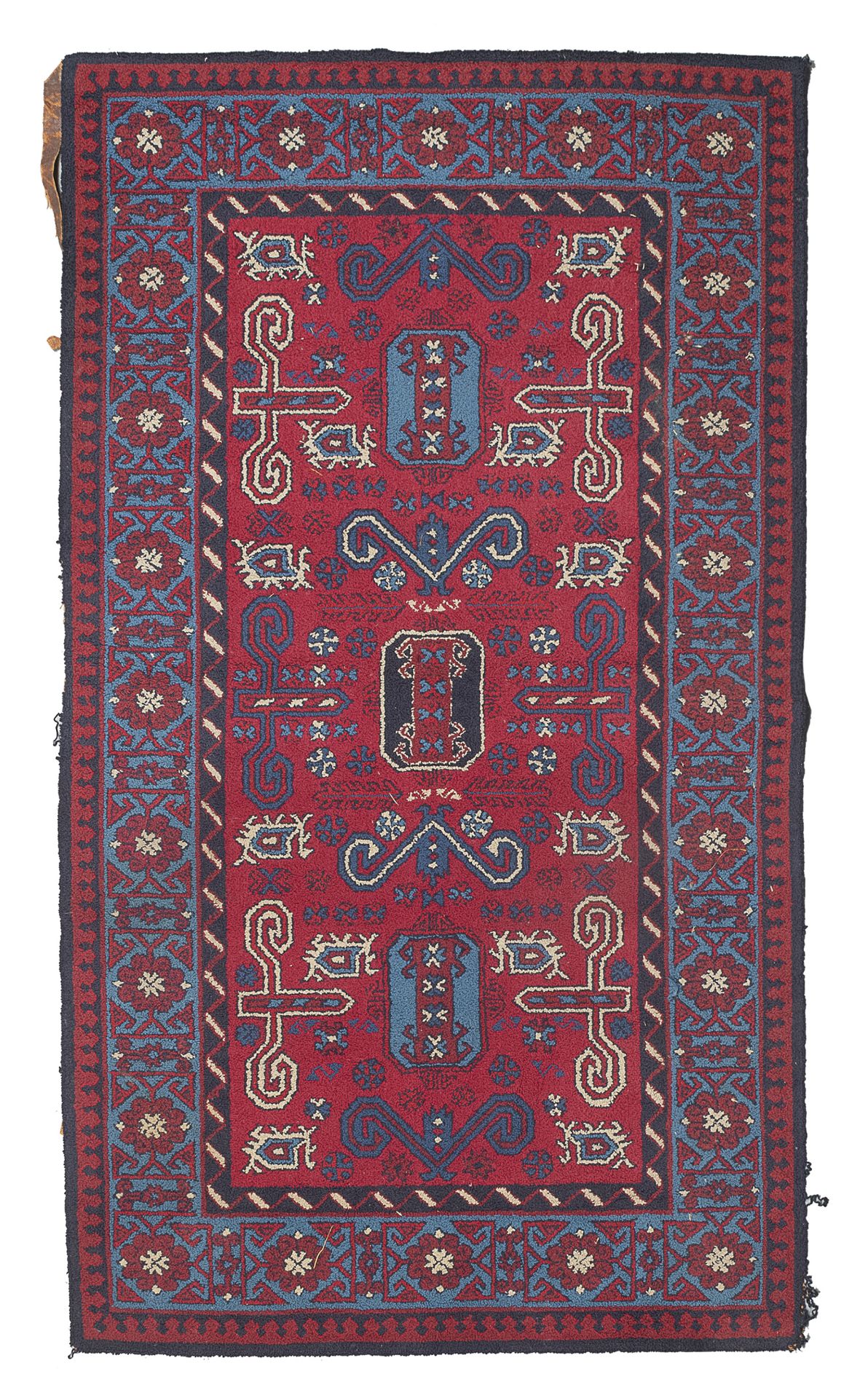 TWO ENGLISH CARPETS 20TH CENTURY - Image 2 of 2