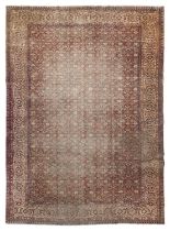 RARE FEHERAGAN CARPET EARLY 20TH CENTURY