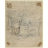 FRENCH PENCIL DRAWING 19th CENTURY