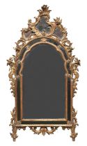 GILTWOOD MIRROR GENOA END OF THE 19TH CENTURY