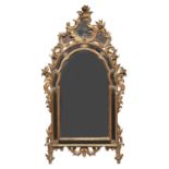 GILTWOOD MIRROR GENOA END OF THE 19TH CENTURY