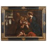 GENOESE OIL PAINTING END OF THE 17TH CENTURY