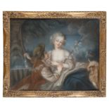 FRENCH PASTEL DRAWING, SECOND HALF OF THE 18TH CENTURY