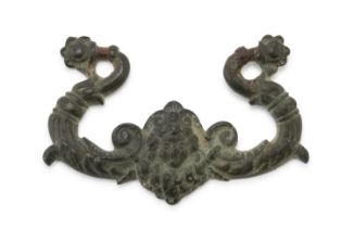 BRONZE HANDLE EARLY 18TH CENTURY