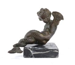 SMALL BRONZE SCULPTURE END OF THE 18TH CENTURY