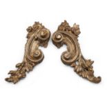 PAIR OF GILTWOOD FRIEZES 18TH CENTURY