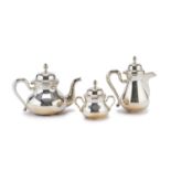 SILVER TEA AND COFFEE SET PADOVA 1944/1968