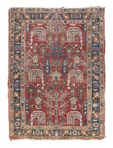 RARE BAKTIARI CARPET EARLY 20TH CENTURY