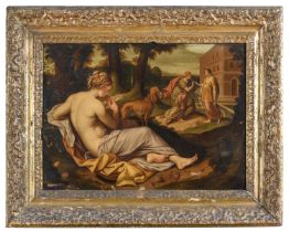 FLEMISH OIL PAINTING NEOCLASSICAL PERIOD